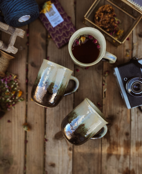 Coffee cup s ouškem - větší obsah — foto 2
