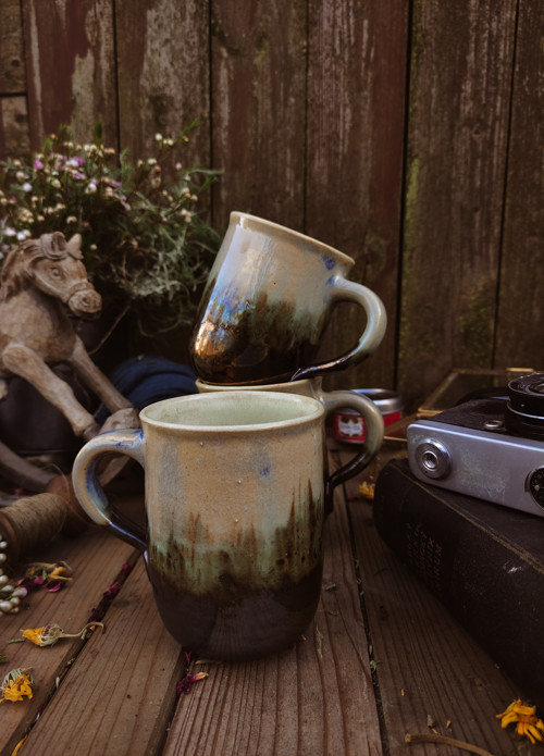 Coffee cup s ouškem - větší obsah — foto 3