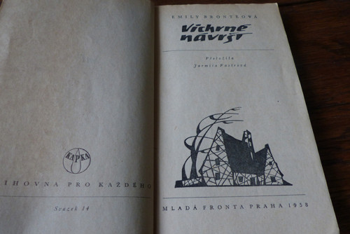 Vichrné návrší, Emily Brontëová, 1958 — foto 3