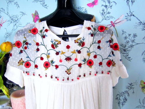 Tunikominišaty boho vyšívané — foto 3