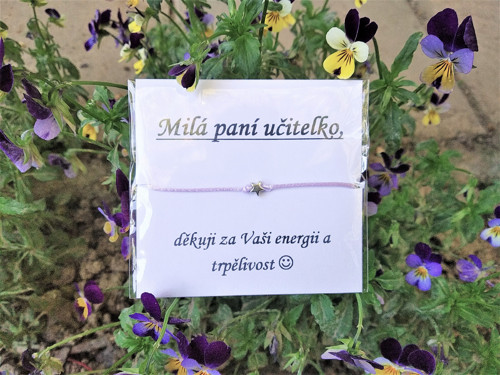 Náramek pro paní učitelku — foto 2