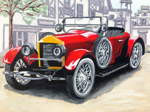 Red car — foto 2