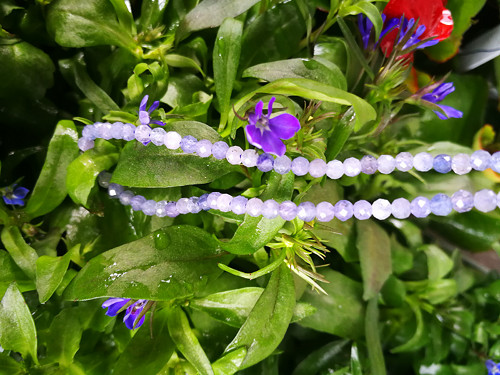 Tanzanit broušený 3 mm — foto 4