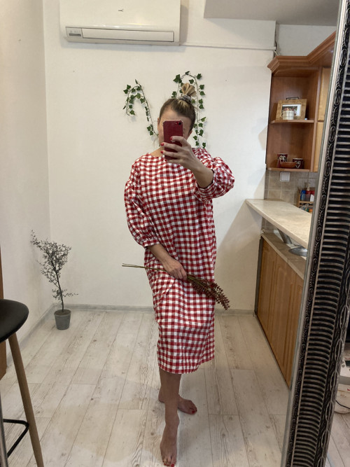 GINGham Boho šaty /bavlna/ — foto 4