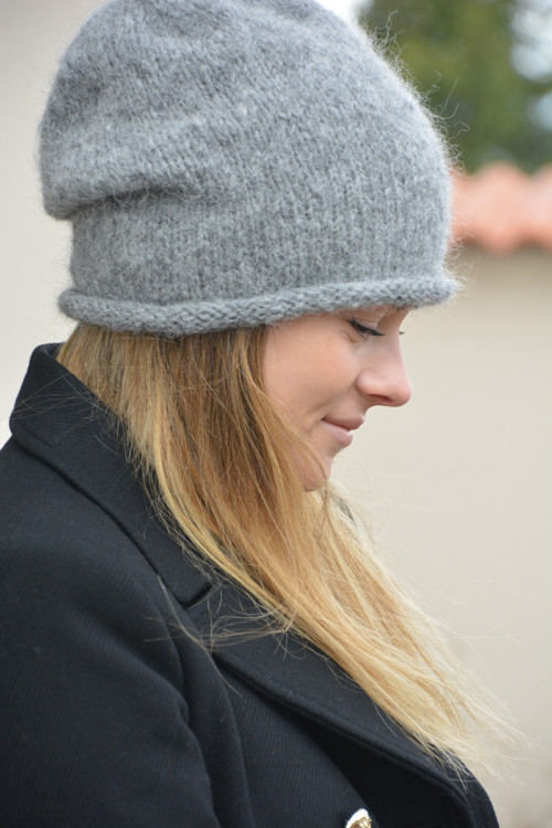 Čepice v šedé — foto 3