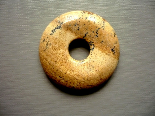 Donut 30 mm - jaspis obrázkový, č.9f — foto 2