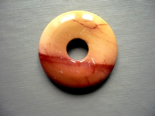 Donut 30 mm - jaspis mookait, č.4f — foto 2