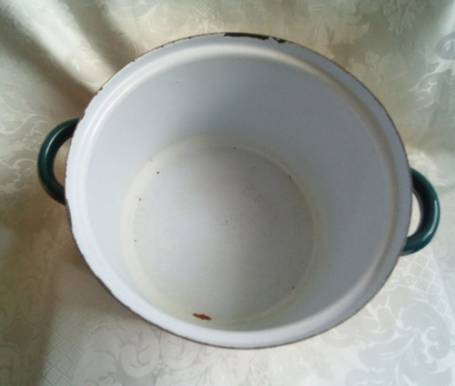 Smaltovaný hrnec — foto 5