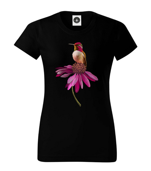 Tričko Hummingbird Coneflower — foto 3