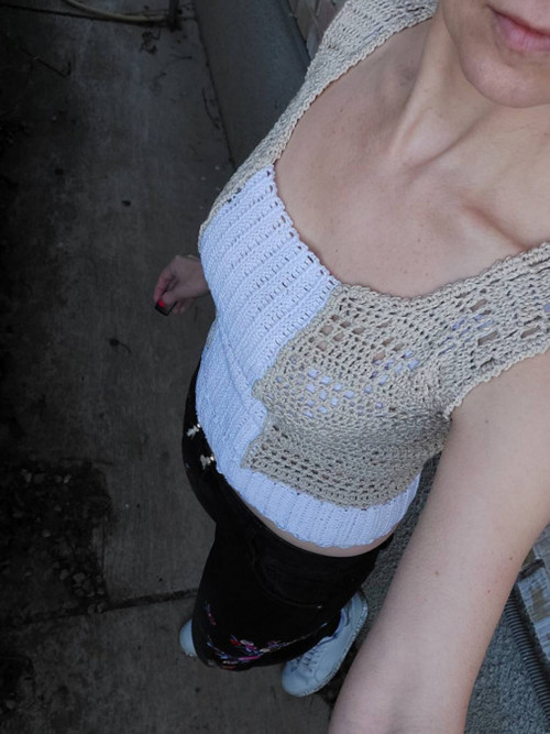 Béžový letný top — foto 3