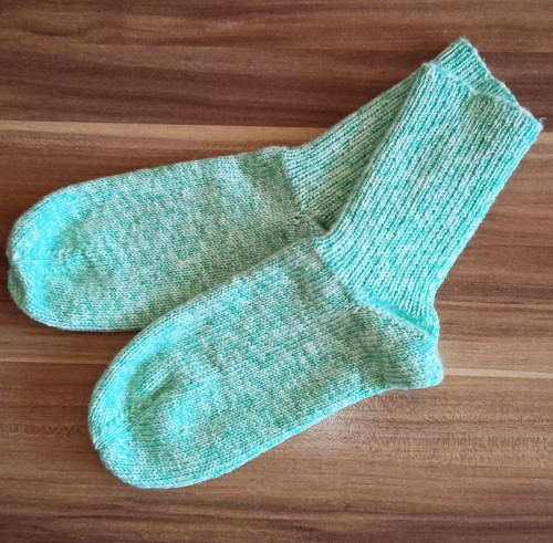Pletené ponožky - 24 cm — foto 2