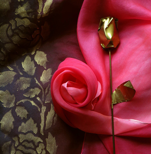 Tango - hedvábný šátek 74x74 — foto 2
