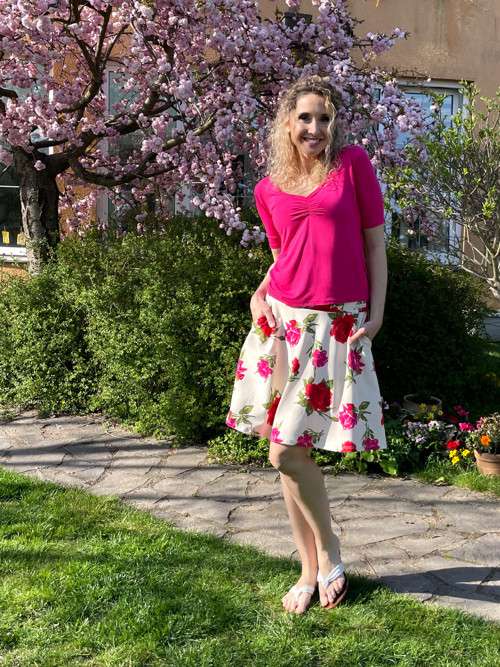 Polokolová sukně — foto 3