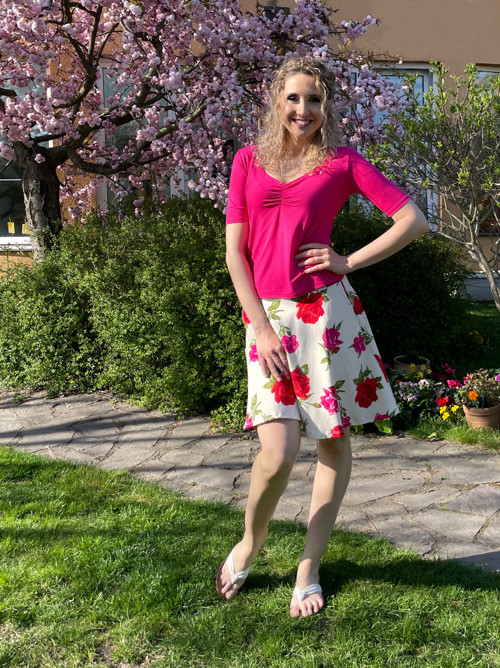 Polokolová sukně — foto 5