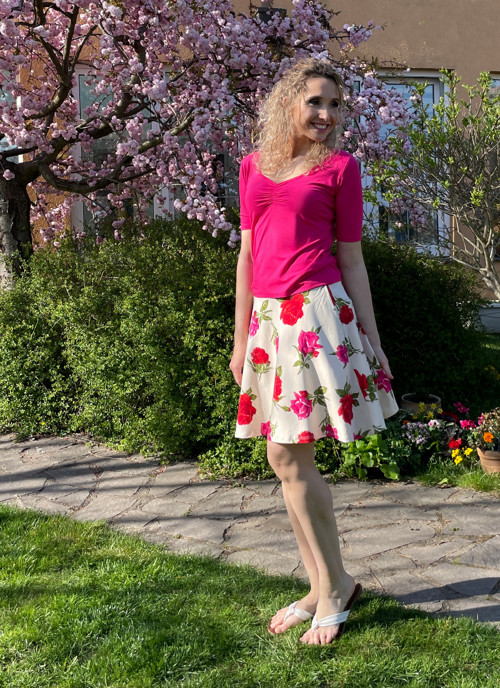 Polokolová sukně — foto 4