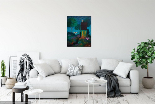 Daleko od lidí - 40x50cm — foto 6