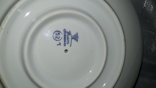 Starý porcelánový omáčník — foto 5