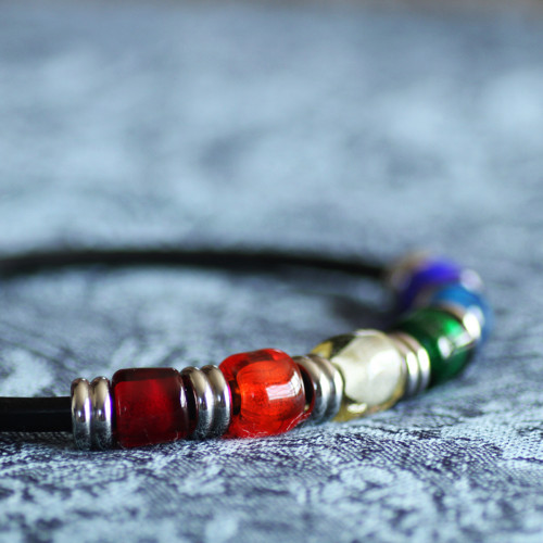 Náhrdelník s vinutkami - čokr — foto 4