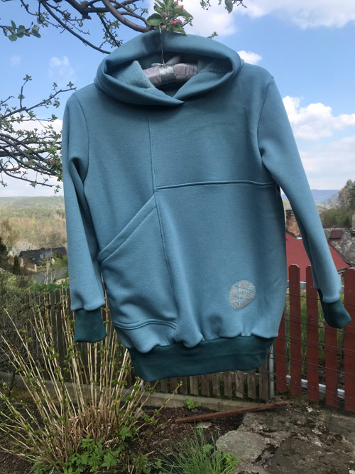 Mikina SAOS … LARGE POCKET — foto 3