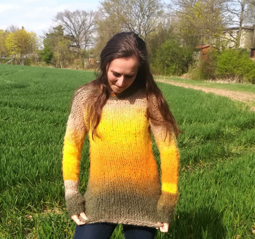 Mohérový vzdušný svetr S/M/L — foto 2