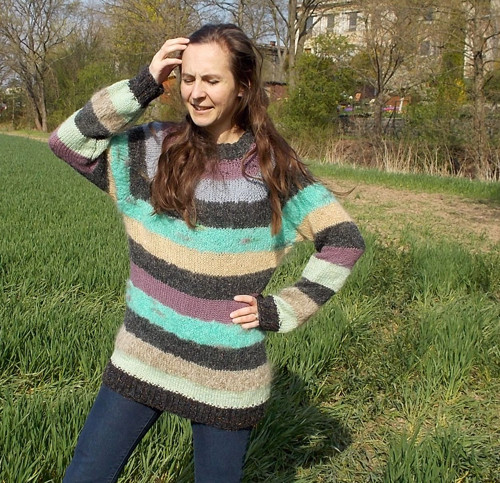 Mohérový svetr oversize — foto 3