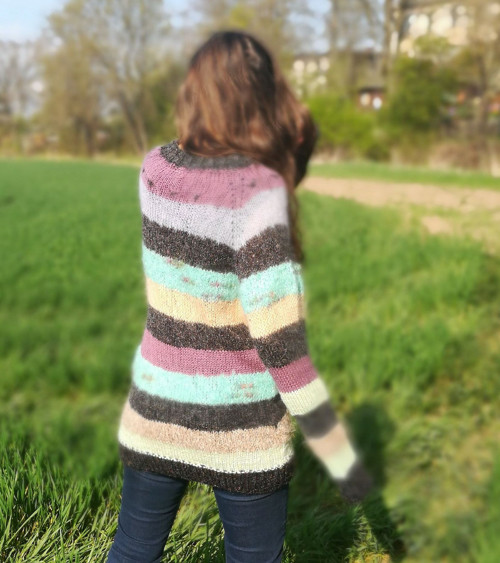 Mohérový svetr oversize — foto 6