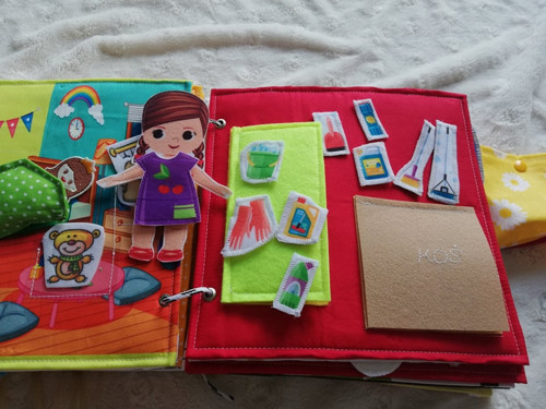 XXL quiet book 22 stran — foto 4