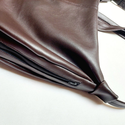 Boho kabelka crossbody Dark coffee — foto 2