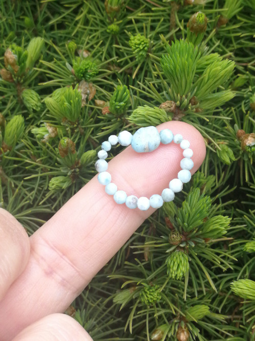 Larimar, prstýnek — foto 6