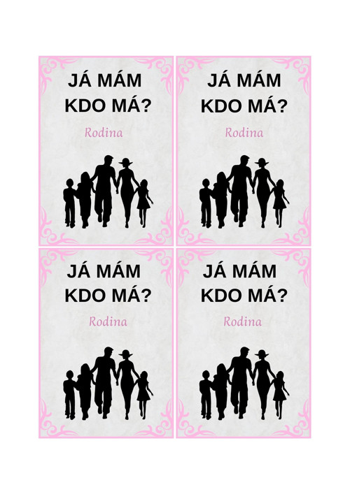 Já mám, kdo má? Rodina — foto 3