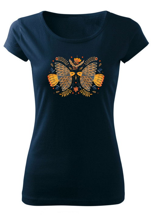 Dámské tričko "Folk Birds II" — foto 2