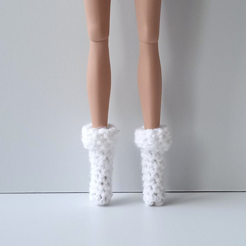 Pro Barbie, FR, Integrity - teplé ponožky / boty — foto 2