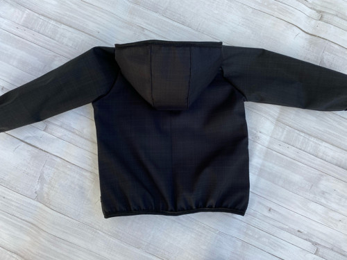 Softshell bunda dětská ČERNÁ/JARNÍ v. 74-146 — foto 4