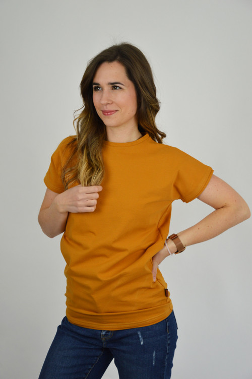 Tričko Erika okrová — foto 2