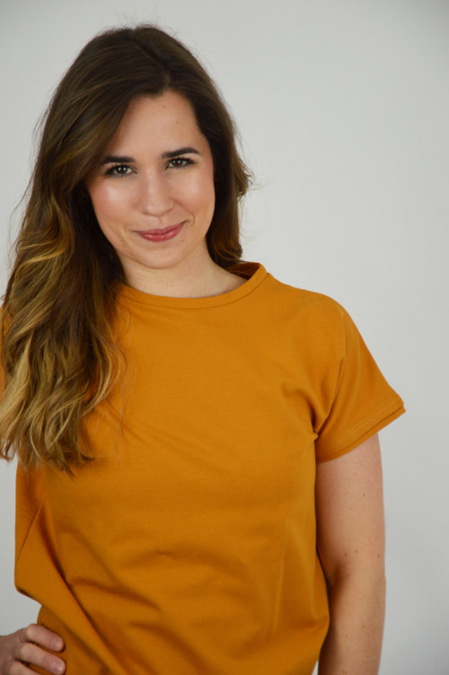 Tričko Erika okrová — foto 4