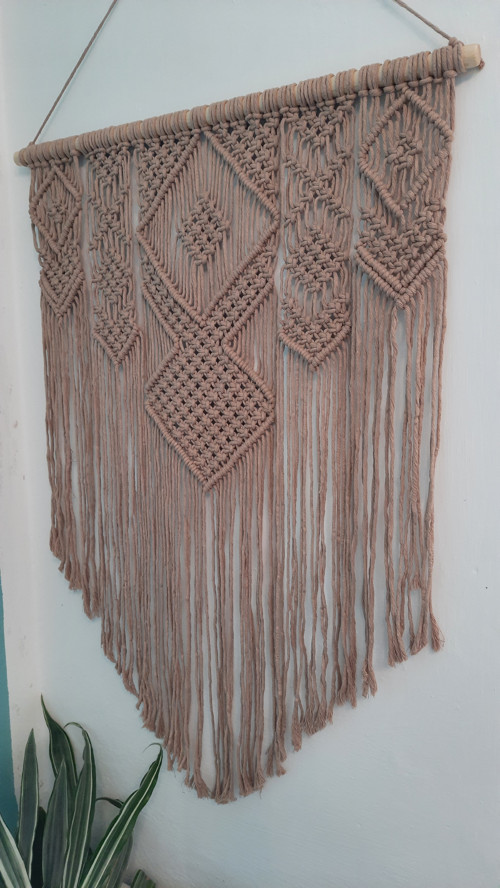 Závěsná Macramé dekorace Tapiserie — foto 3