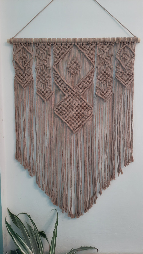 Závěsná Macramé dekorace Tapiserie — foto 2