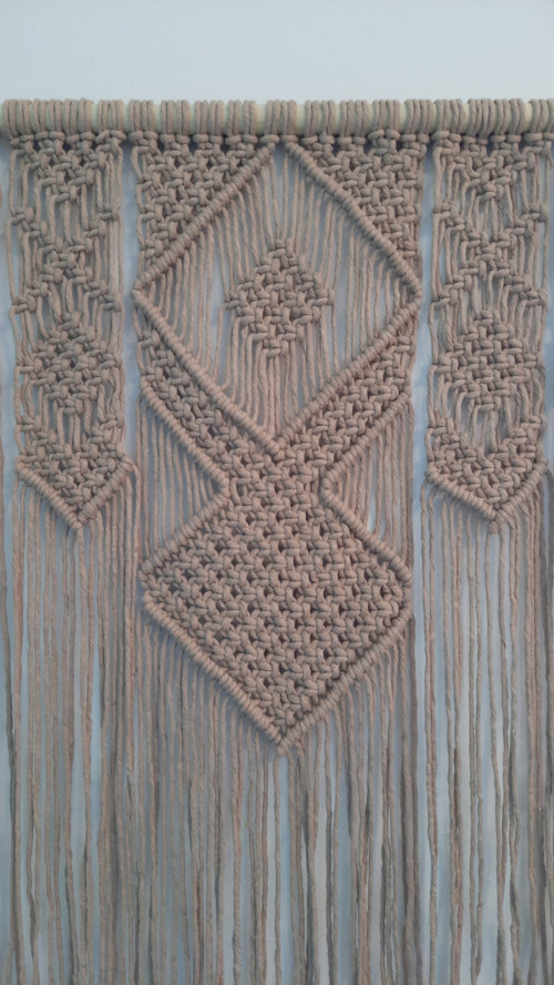 Závěsná Macramé dekorace Tapiserie — foto 4
