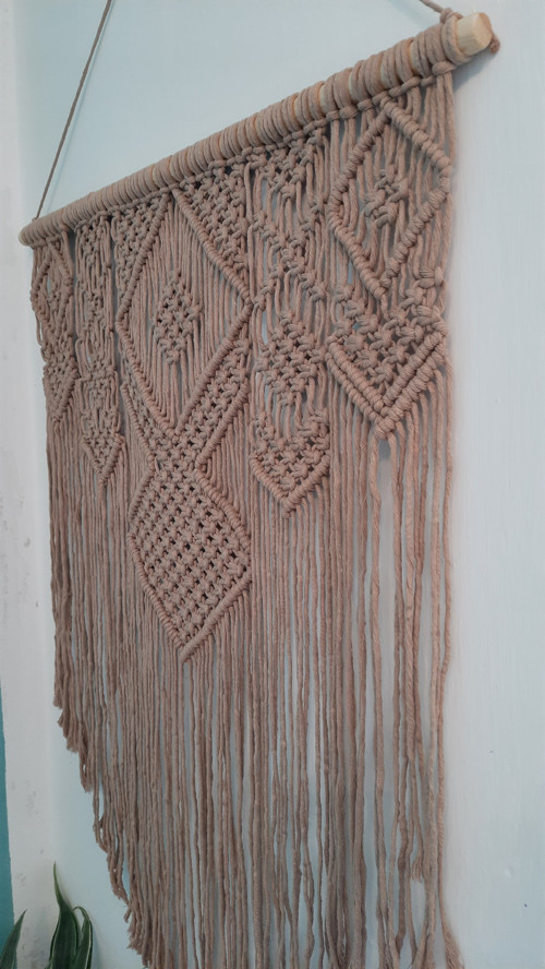 Závěsná Macramé dekorace Tapiserie — foto 6