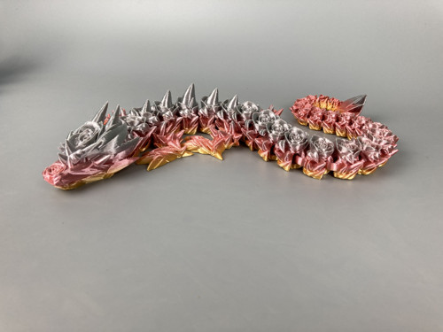 Růžičkový drak - 48cm, 3D tisk — foto 4