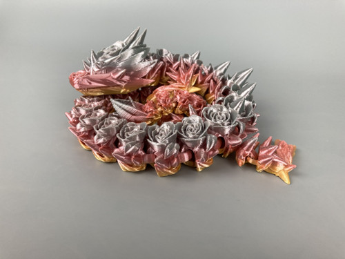 Růžičkový drak - 48cm, 3D tisk — foto 5