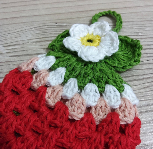 Háčkovaná houbička na nádobí "Kingsberry" — foto 2