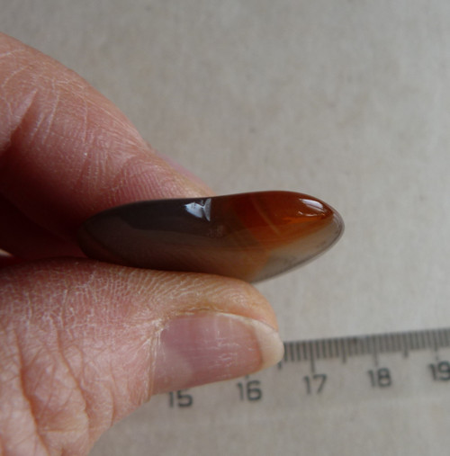 Srdíčko - achát červený - 2,9 cm — foto 6