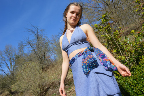 Sukně s topem Pomněnka — foto 6