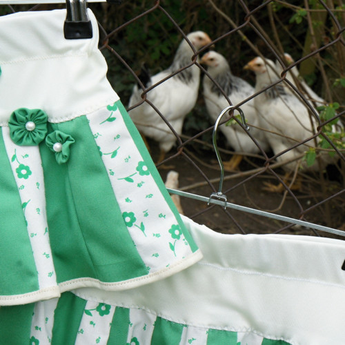 Patchworkové mini sukně pro maminku a dcerku — foto 6