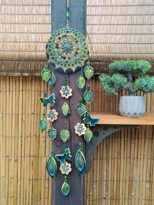 Mandala - krajková s krystalky — foto 5