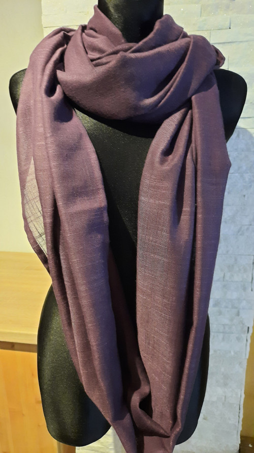 Šála fialová — foto 3