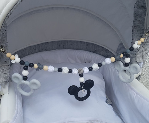 Závěs na kočárek Mickey mouse — foto 2