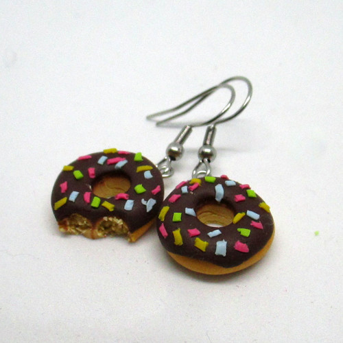 Náušnice donuty — foto 2