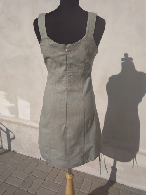 Lněné šaty — foto 3